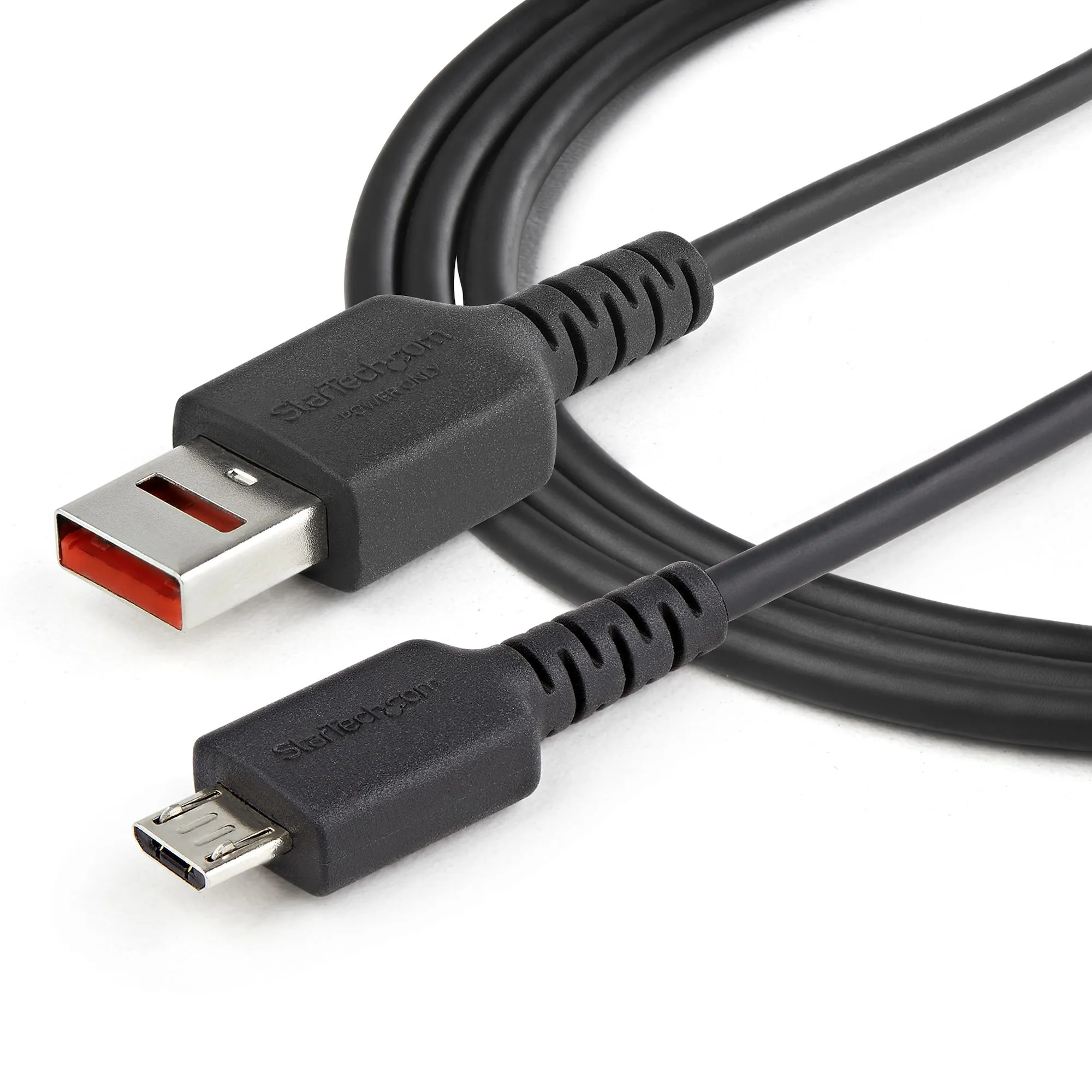 Startech  USB-A - Micro-USB B -kaapeli, 1m, Musta