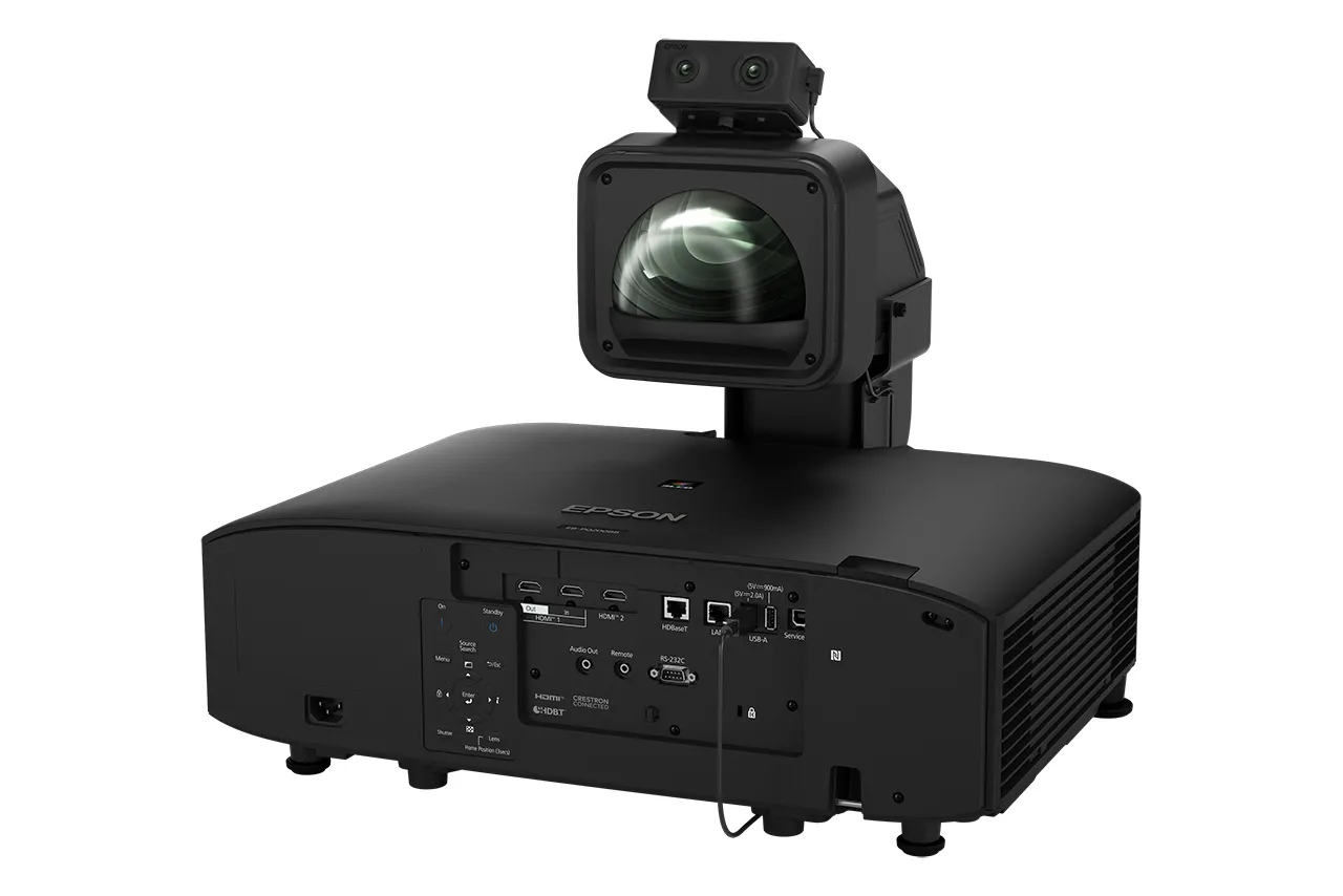 Epson EB-PQ2008B 3LCD 4K UHD 8000 ANSI lm Laser Projector, Black