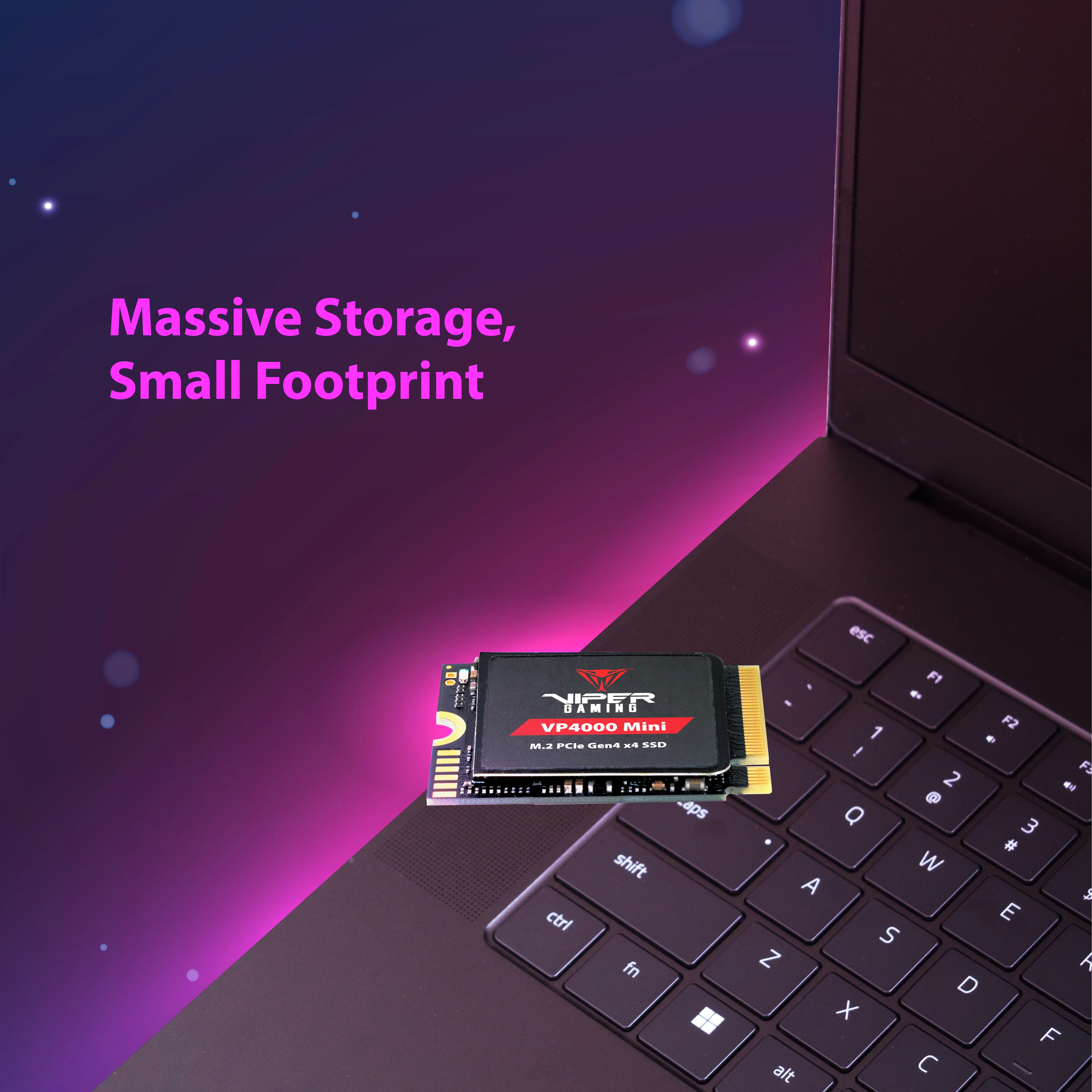 Patriot VP4000 Mini 2TB, PCIe 4.0, M.2 - SSD Patriot VP4000 Mini 2TB, PCIe 4.0, M.2 - SSD