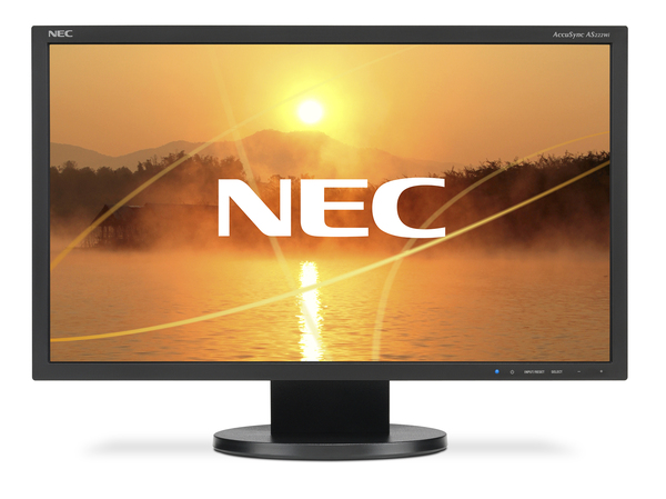 NEC 22" AccuSync AS222WI, Full HD, AH-IPS - monitor, Black