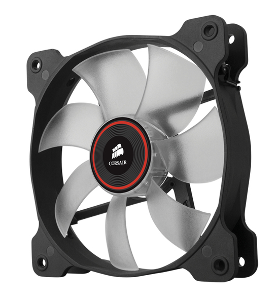 Corsair Fan, SP120, Red LED High Pressure Fan, Single pack