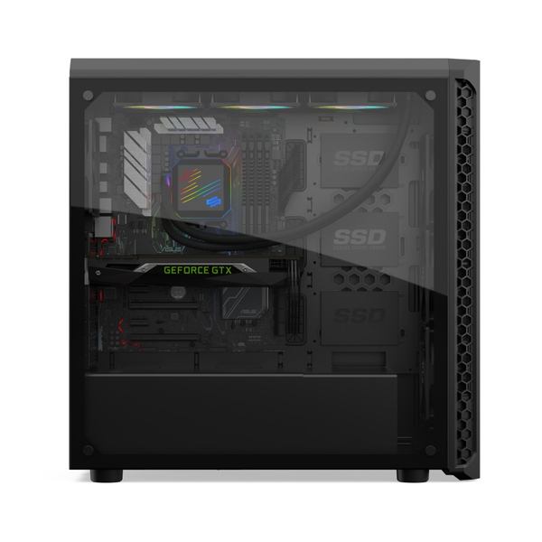 SilentiumPC Signum SG7V TG Pure Black chassis