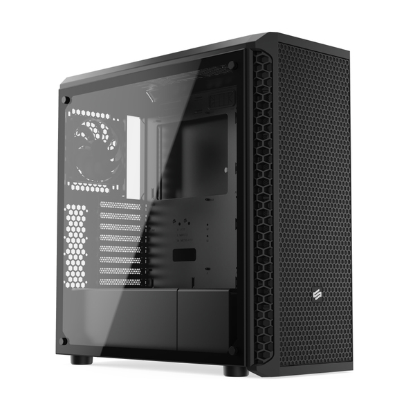 SilentiumPC Signum SG7V TG Pure Black chassis