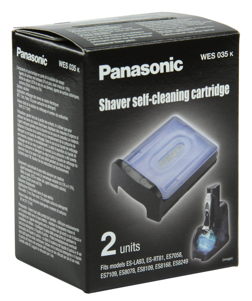 PANASONIC WES035K503 Puhdistusneste kasetti huoltokeskukseen CLEANING CARTRIDGE FOR ELECTRIC SHAVER (for models  : ES-LA93, ES8249, ES8109, ES8168, ES8078, ES71