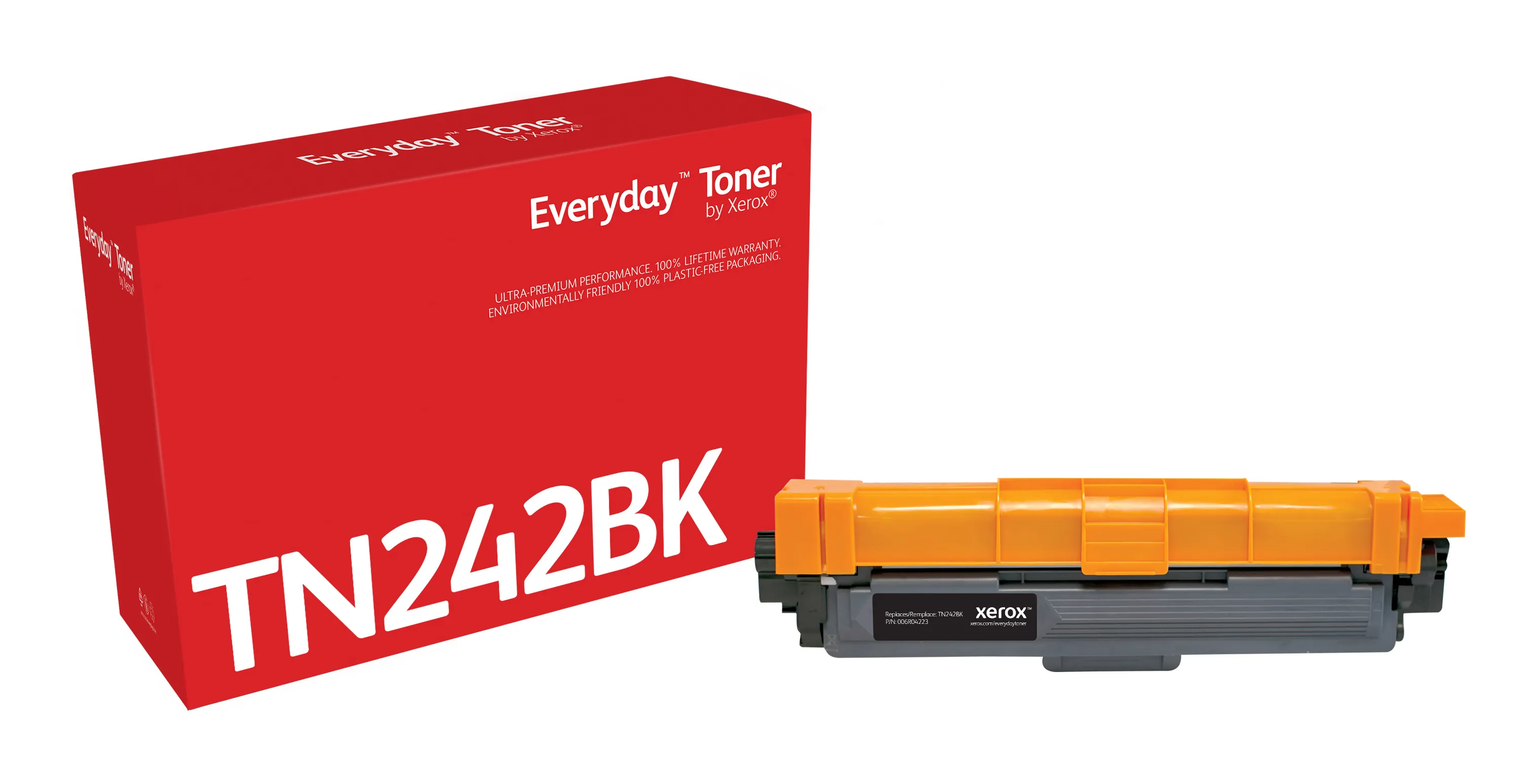 (Fyndhörnan) Xerox Everyday Toner Svart Färgkasett TN-242BK