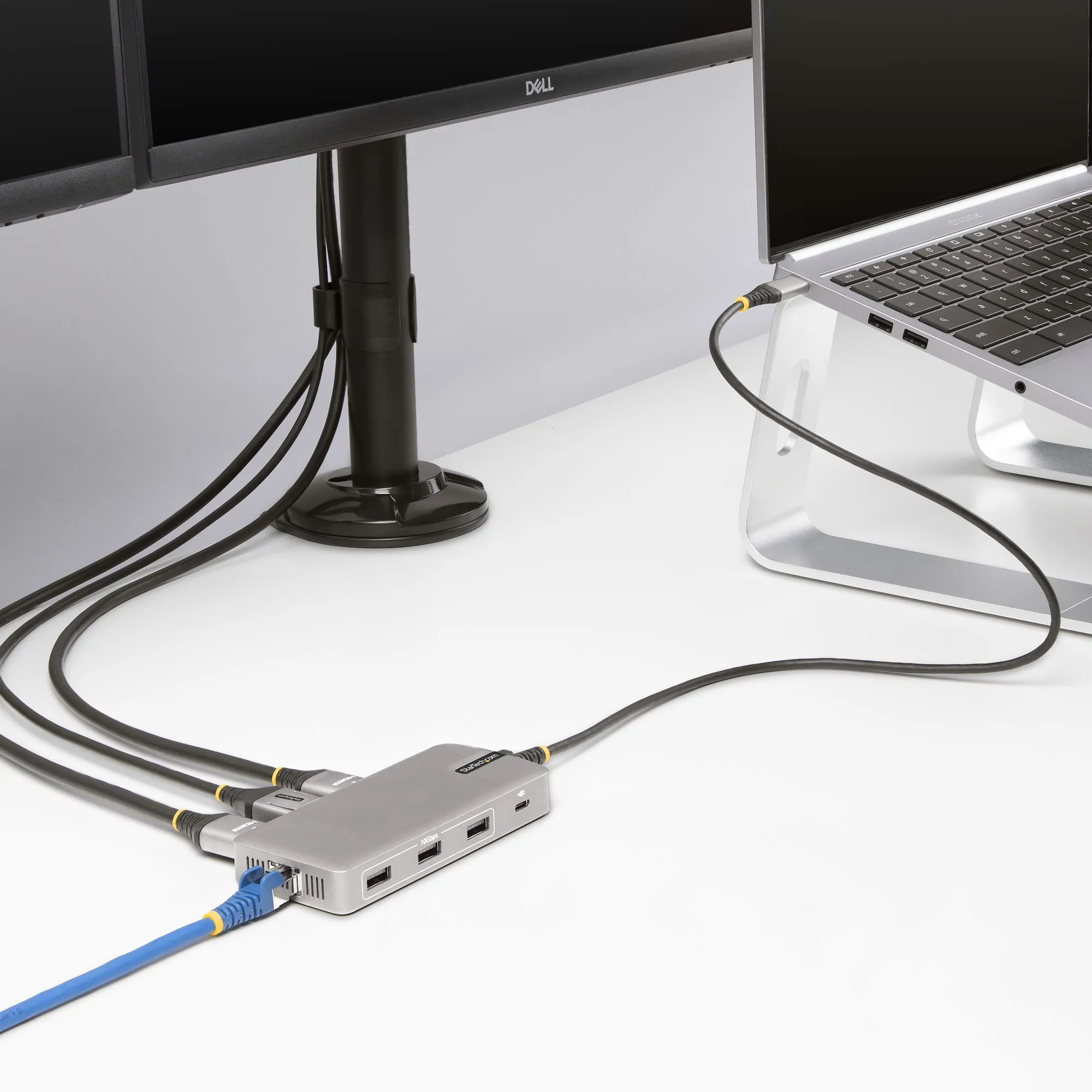 Startech USB-C Triple-Monitor Multiport -sovitin