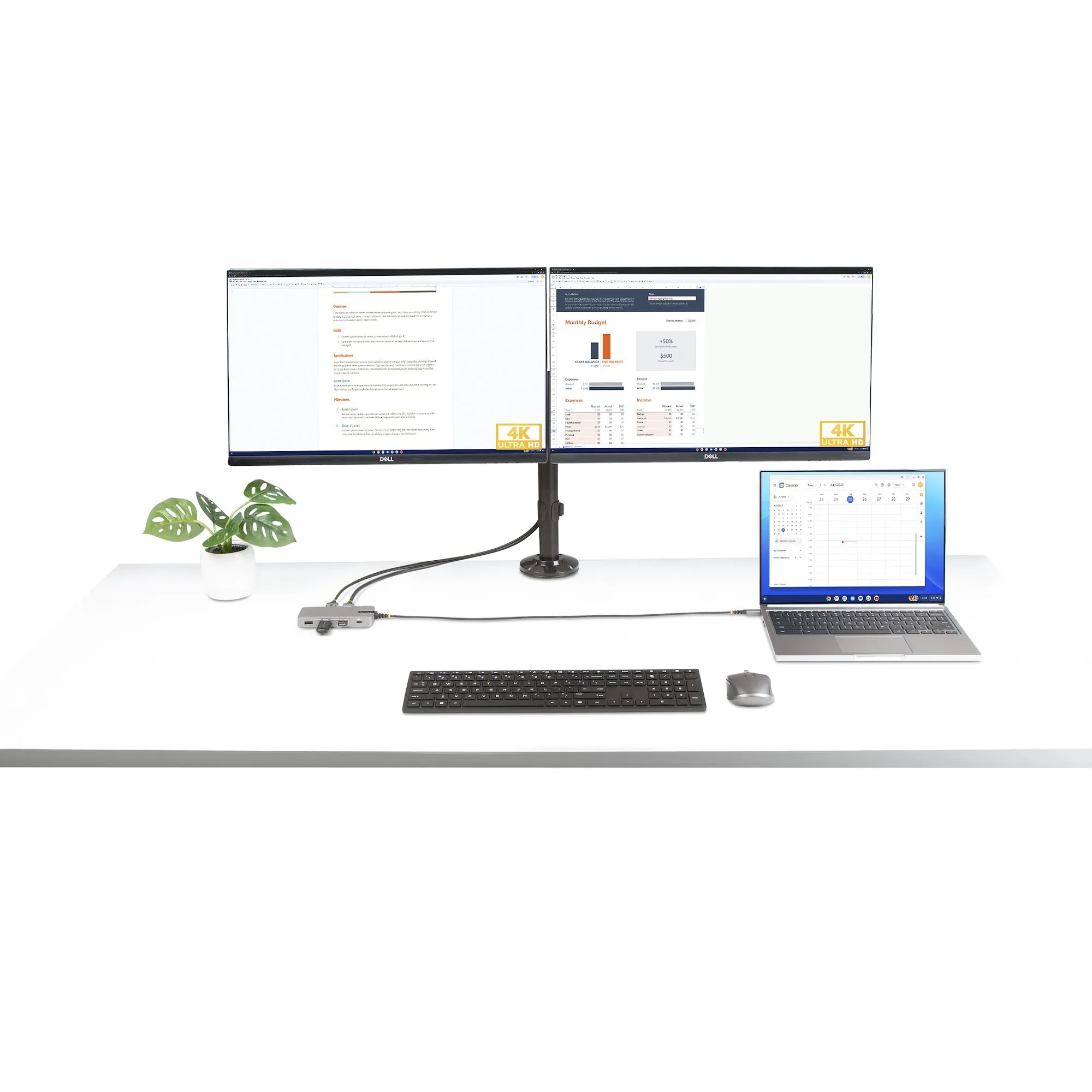 Startech USB-C Triple-Monitor Multiport -sovitin