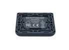 Shelly BLU Wall Switch 4 ZB DK - four-button Bluetooth control interface, Charcoal Gray