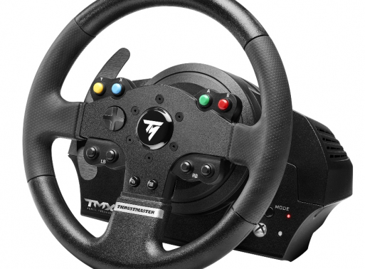 Thrustmaster TMX Force Feedback -ratti + polkimet, PC, Xbox