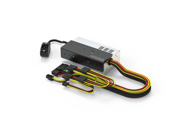 Streamcom ZeroFlex 240W -virtalähde, 80 Plus White Streamcom ZeroFlex 240W -virtalähde, 80 Plus White