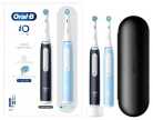 Oral-B iO Series 3 Duo Electric Toothbrush, 2 pcs, Matte Black/Ice Blue