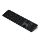Satechi Slim EX3 Wireless Keyboard, Black and Silver