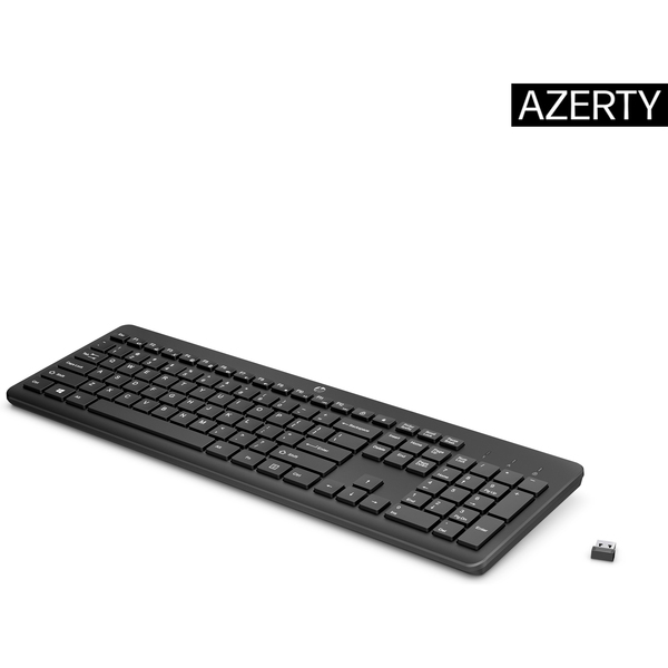 HP 230 Wireless Keyboard, Black - Nordic (Consumer)