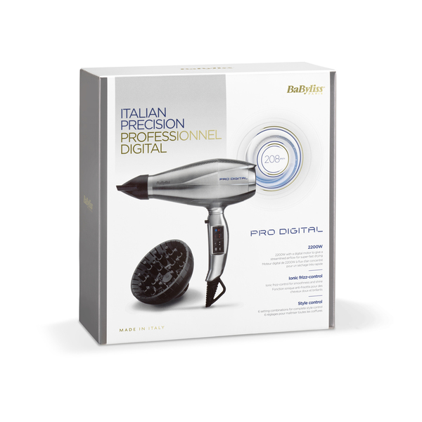 Babyliss 6000E Pro Digital -hiustenkuivaaja