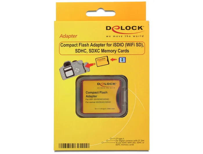 Delock Compact Flash Adapte