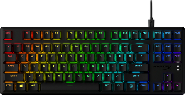 HyperX Alloy Origins Core PBT HyperX Aqua - speltangentbord