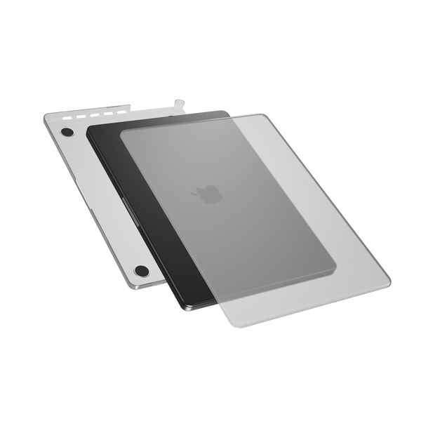 Epico Slim Shell Macbook Pro M1/M2/M3/M4 16&quot; (A2485/A2780/A2991/A3403/A3186) -laitteelle - mattaharmaa