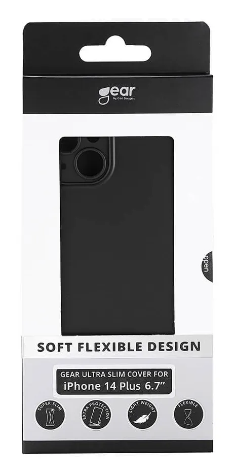 (Bargains) GEAR Ultra Slim, iPhone 14 Plus - Case, Black
