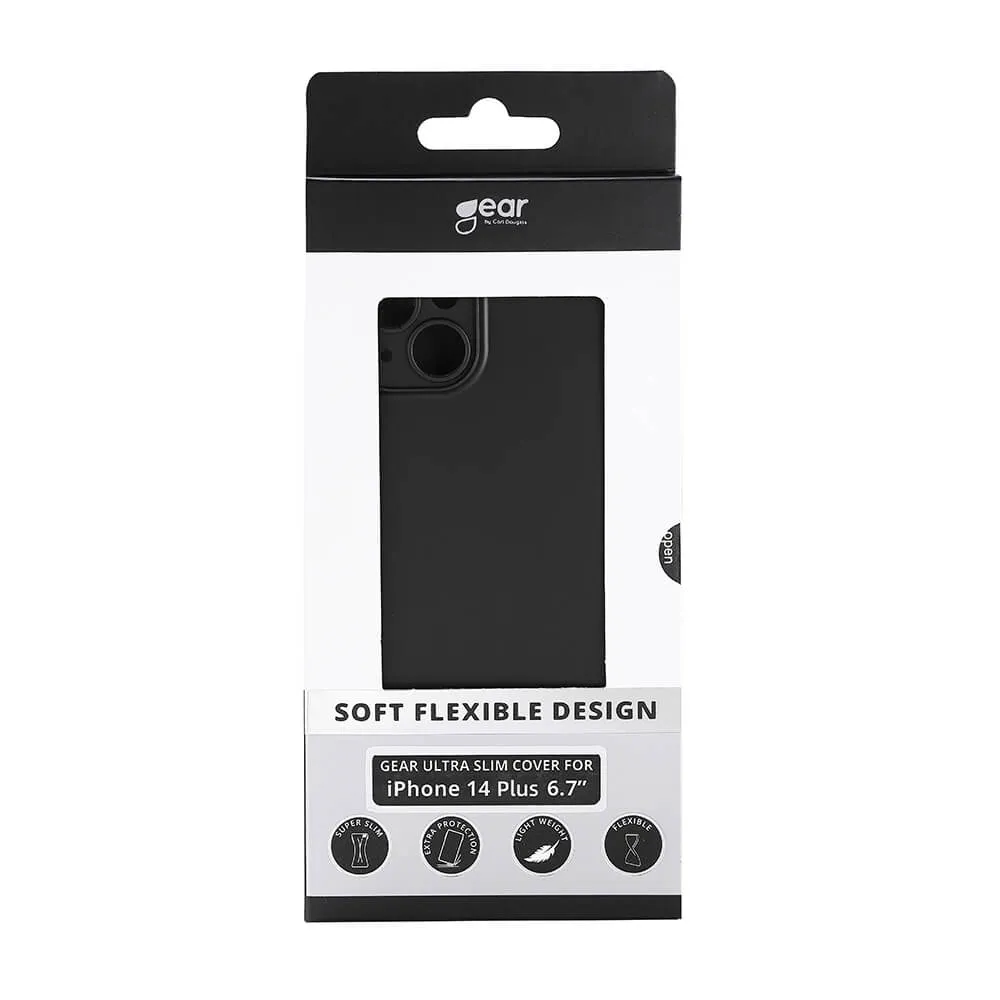 GEAR Ultra Slim, iPhone 14 Plus - Case, Black