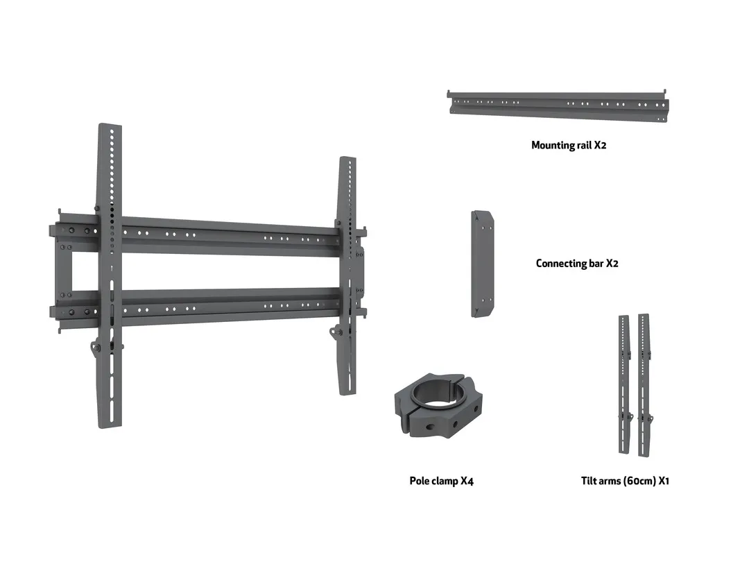 M Pro Series - Dual Pole bracket 800X600