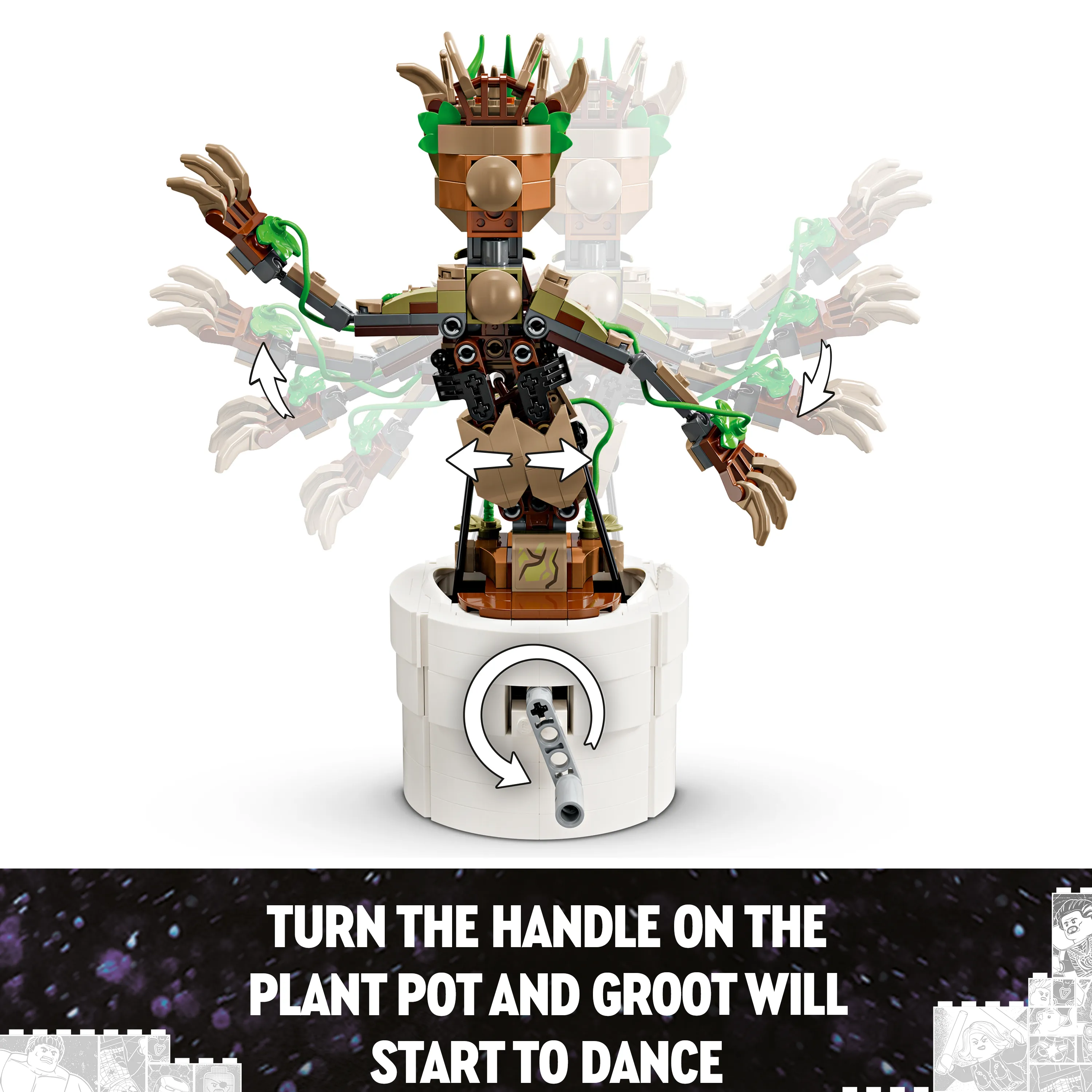 LEGO Marvel Dansande Groot 76297