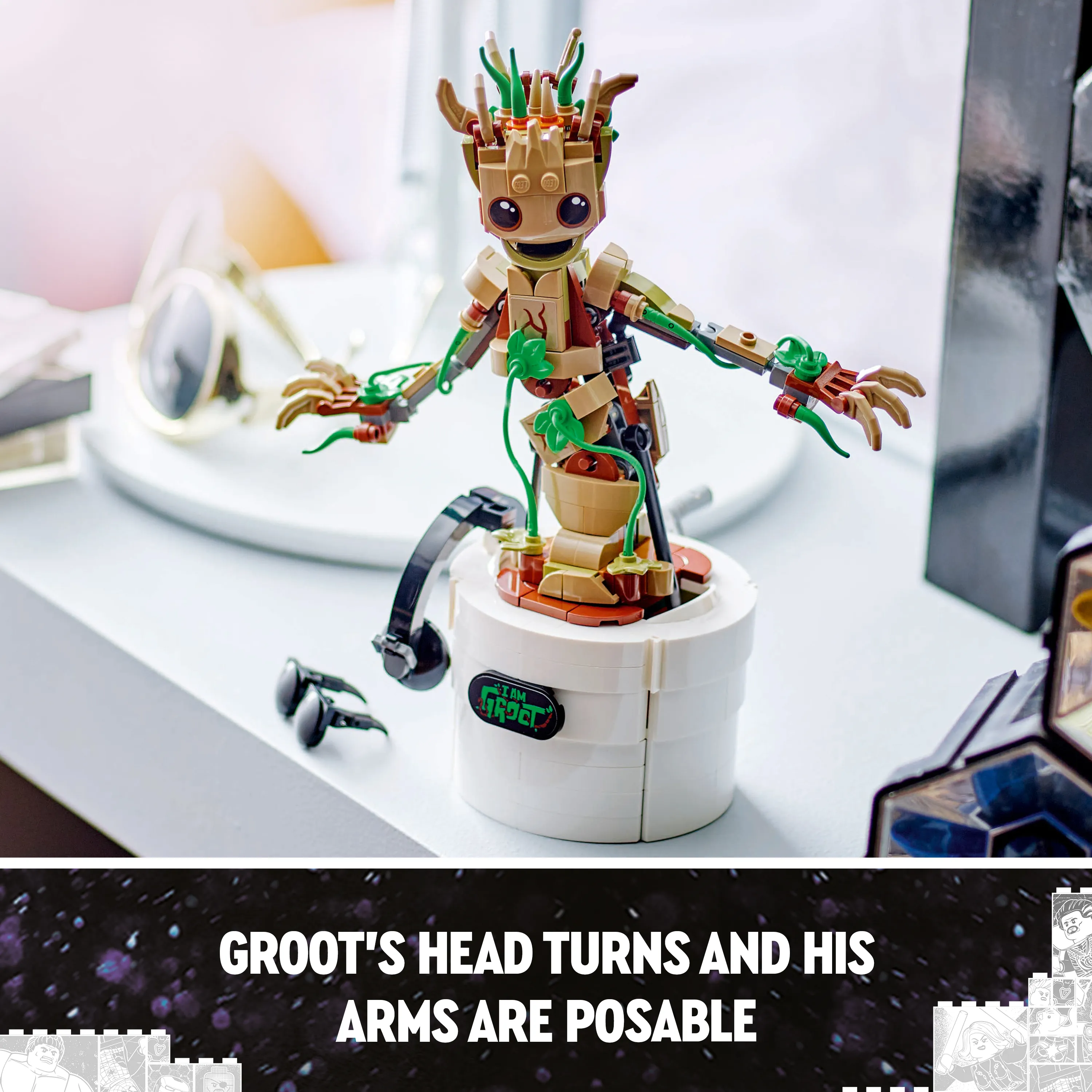 LEGO Marvel Dansande Groot 76297