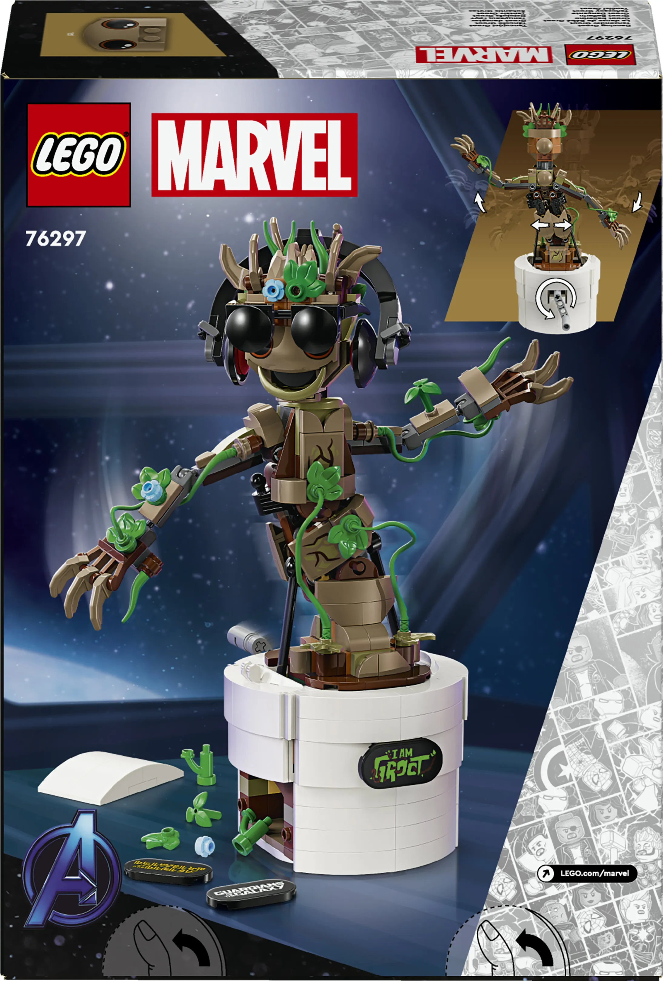LEGO Marvel Dansande Groot 76297