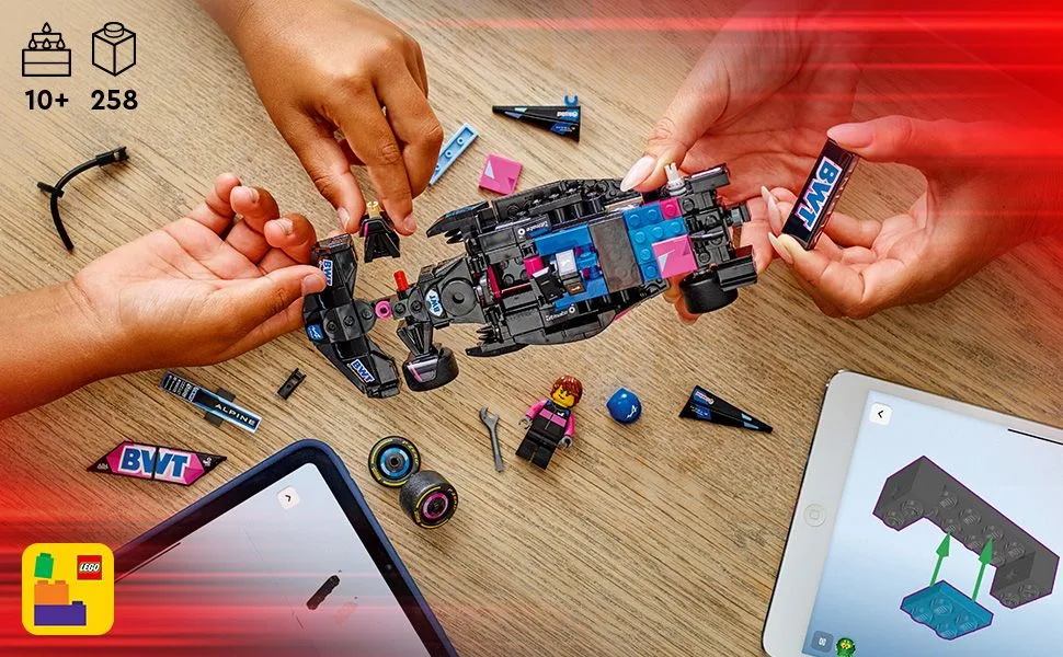 LEGO Speed Champions BWT Alpine F1 Team A524 racerbil 77248