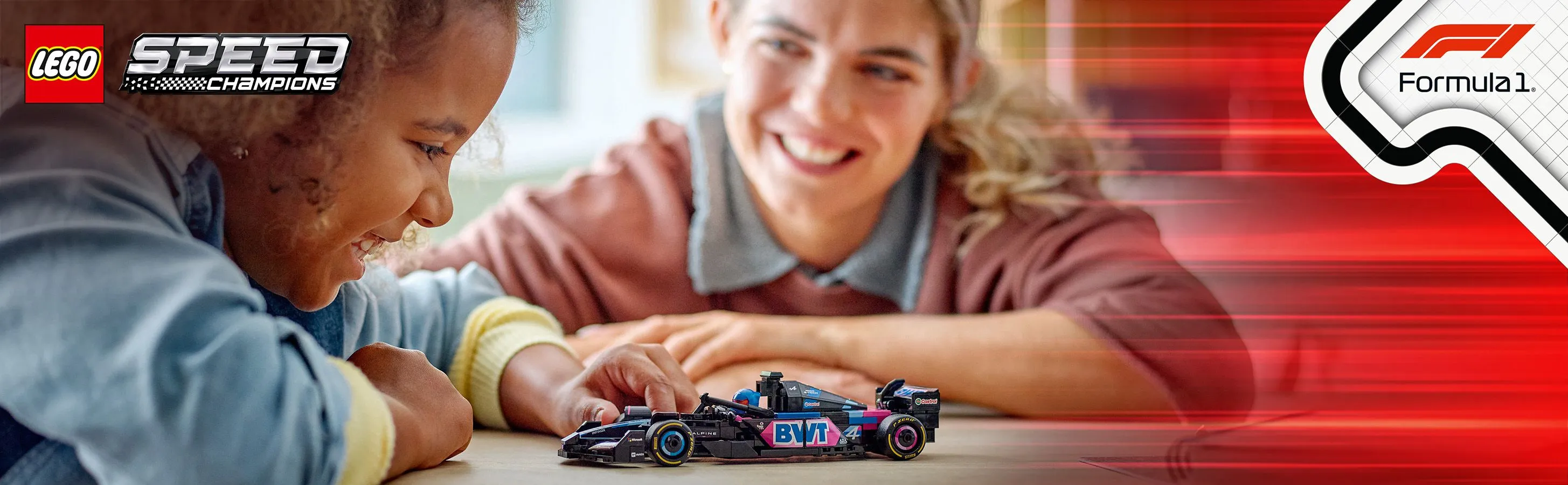 LEGO Speed Champions BWT Alpine F1 Team A524 racerbil 77248