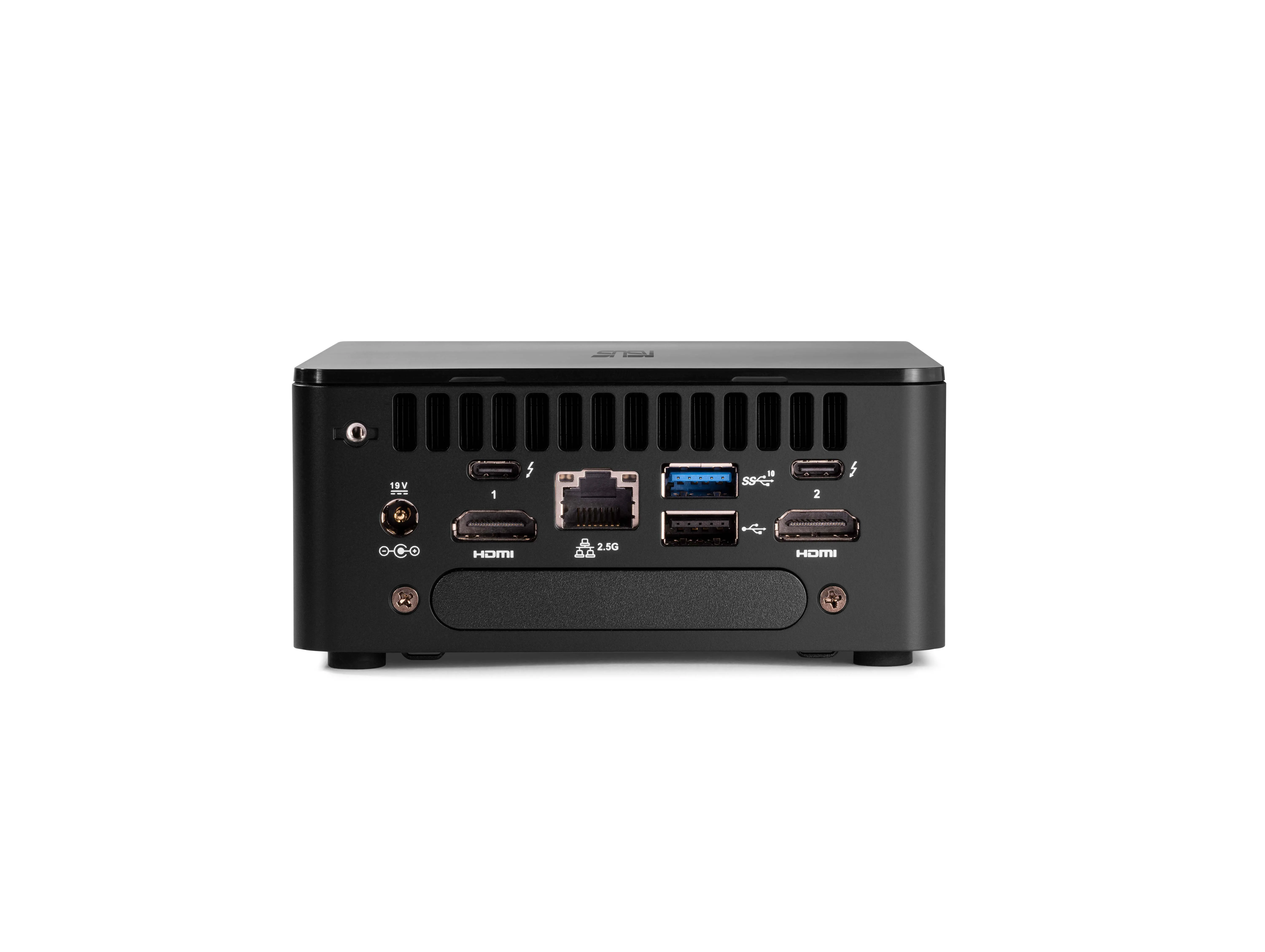 ASUS NUC 12 Pro Tall Kit NUC12WSHi50000I i5-1240P Mini PC Barebone, Black
