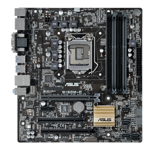 Asus B150M-C/CSM, mATX moderkort
