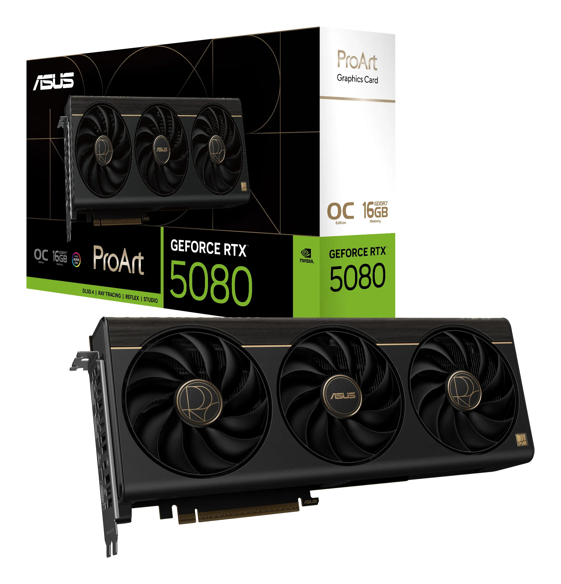 Asus GeForce RTX 5080 ProArt OC 16GB - Graphics card