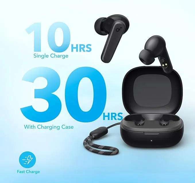 Anker Soundcore P20i -langattomat nappikuulokkeet, musta