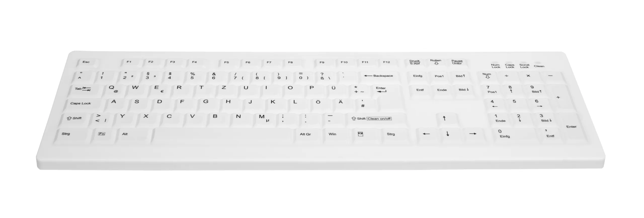 Active Key Hygiene Medical Sealed - keyboard, white Active Key Hygiene Medical Sealed - keyboard, white