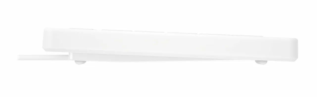 CHERRY AK-C8112 Ergonomic Keyboard, CHERRY SX, White