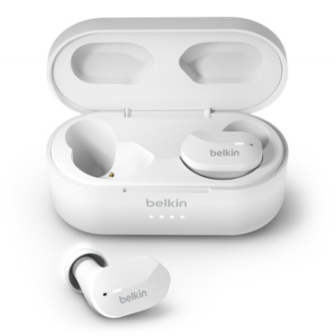 Belkin SoundForm TWS - tr&aring;dl&ouml;s in-ear h&ouml;rlular, vit