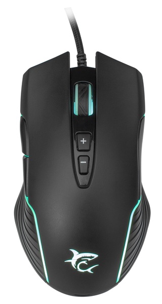White Shark Azarah RGB - gaming mouse, black