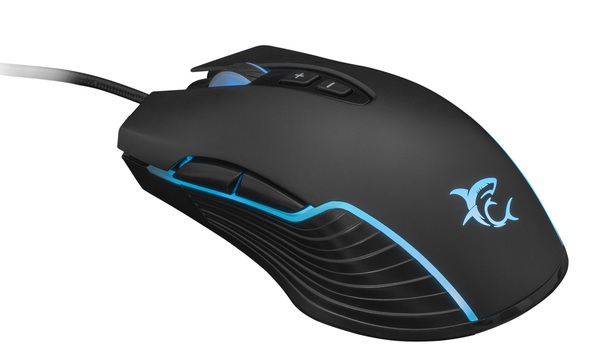 White Shark Azarah RGB - gaming mouse, black