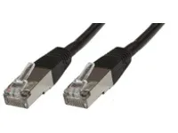 MicroConnect Cat5e F/UTP -verkkokaapeli, 2 m, PVC, Musta