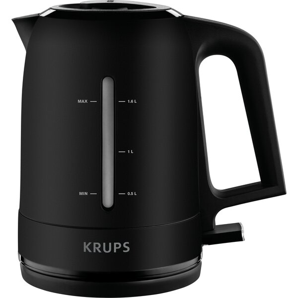 Krups ProAroma BW 2448 -vedenkeitin, musta, 1.6l