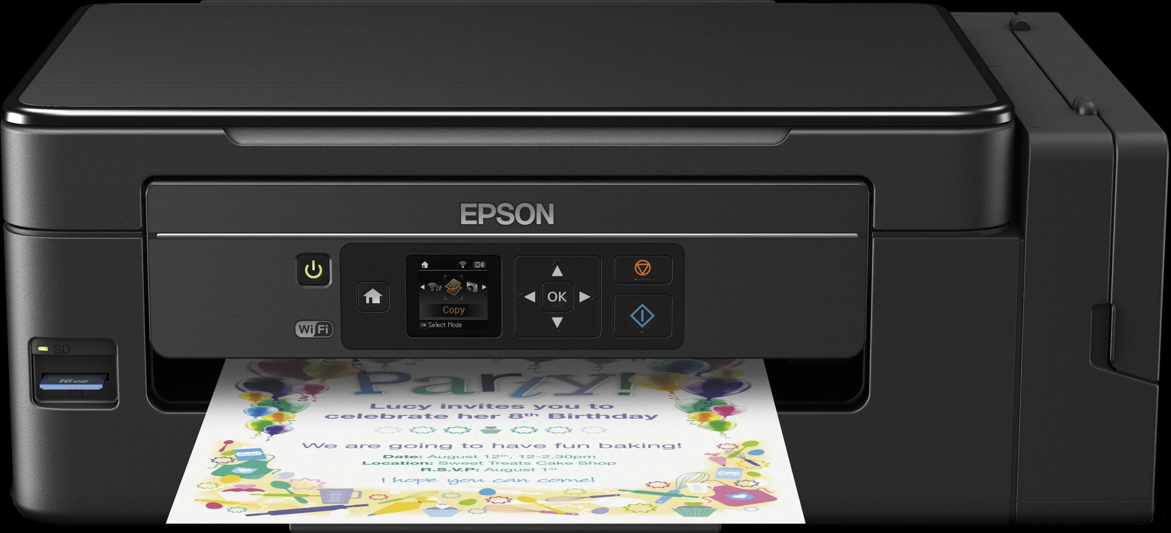 Epson EcoTank ET-2650 Wi-Fi, A4 -v&auml;rimustesuihkutulostin