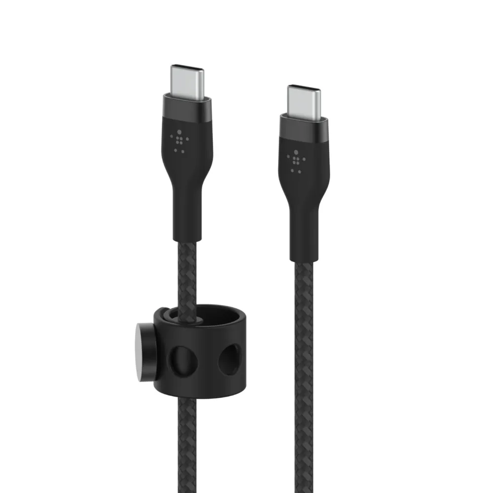 Belkin BoostCharge Pro Flex USB-C to USB-C Cabel 60W, - cable, 60W, 1m, Black