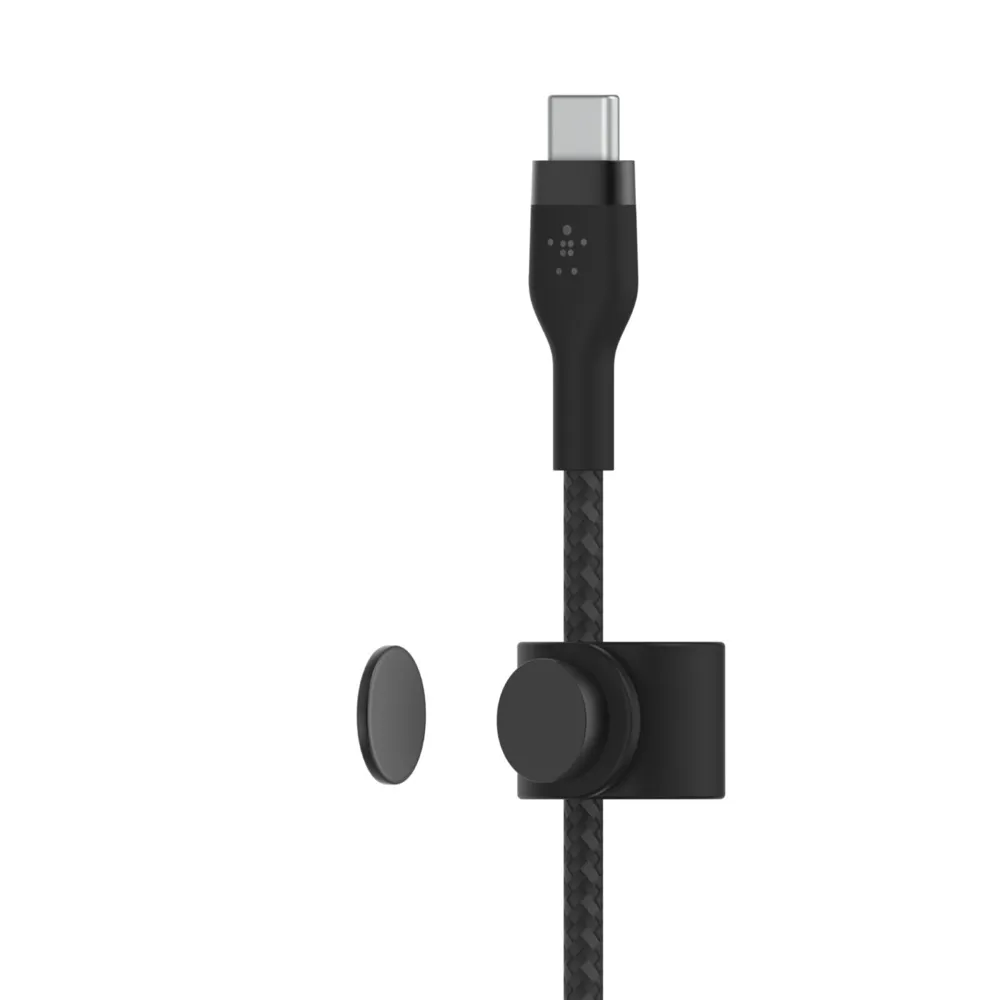 Belkin BoostCharge Pro Flex USB-C to USB-C Cabel 60W, - cable, 60W, 1m, Black