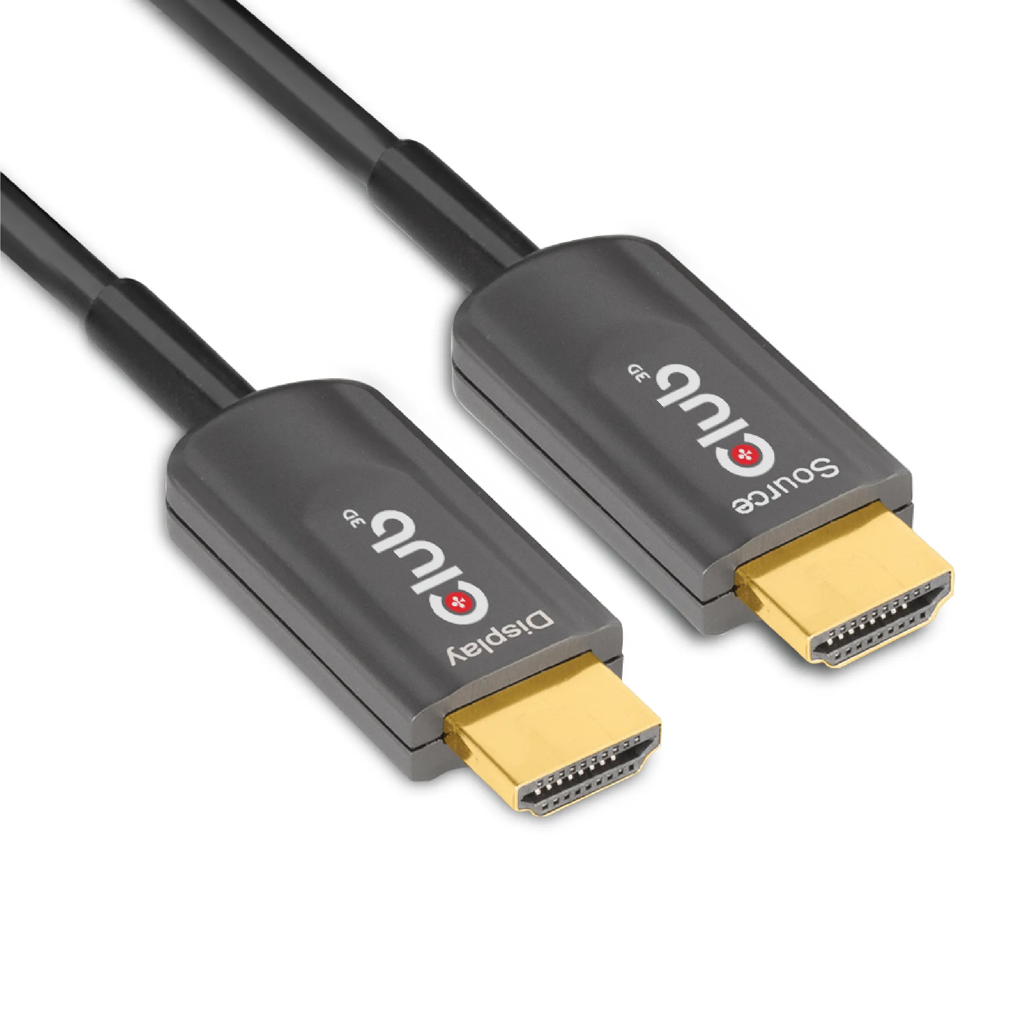 Club 3D 2.1 High Speed HDMI, AOC - kabel, Svart, 15m