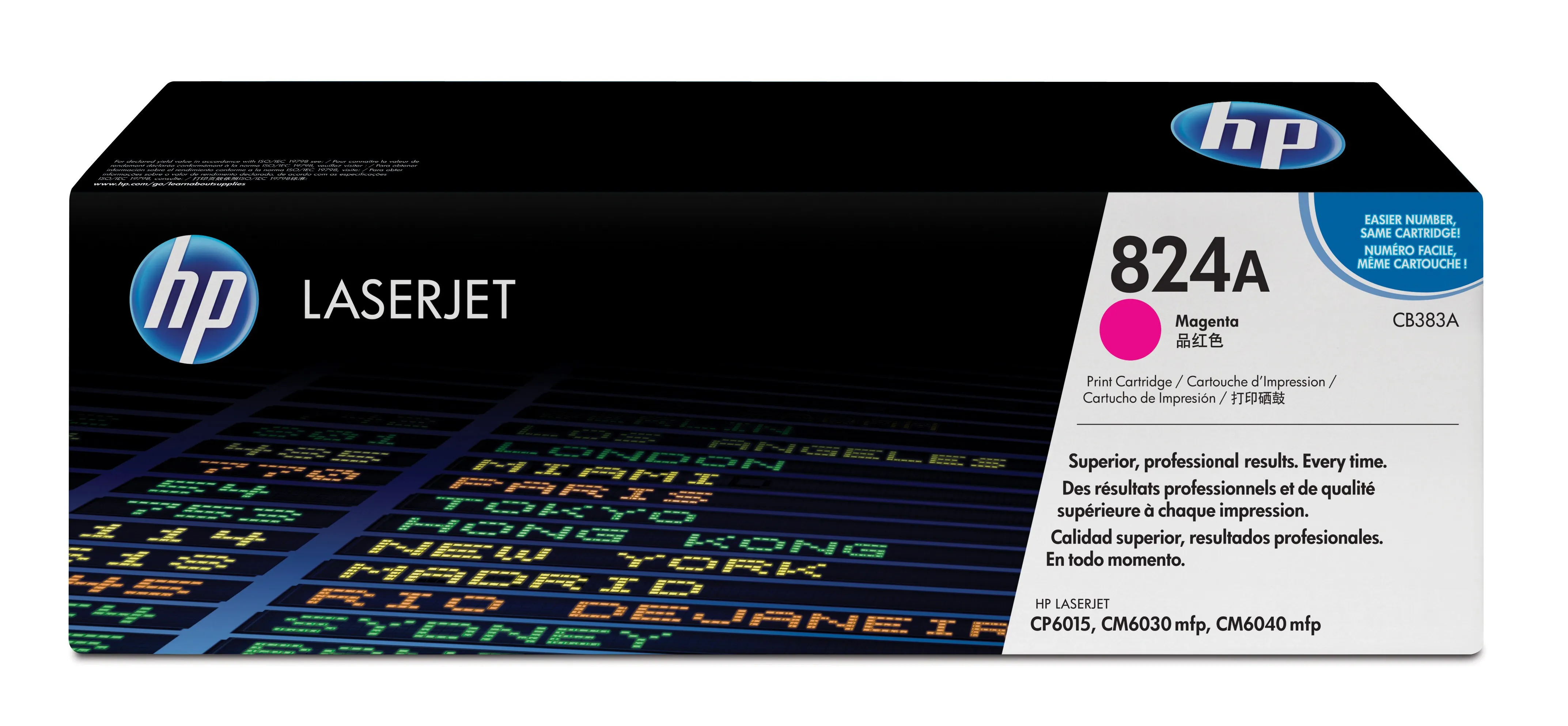 HP CB383A toner cartridge, Magenta