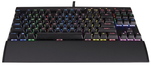 Corsair K65 LUX RGB Compact, Cherry MX Red Mechanical - Gaming Keyboard