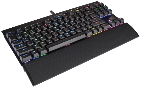 Corsair K65 LUX RGB Compact, Cherry MX Red Mechanical - Gaming Keyboard
