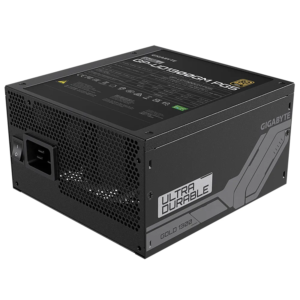 Gigabyte UD1300GM PG5 1300W - Power supply, 80 Plus Gold