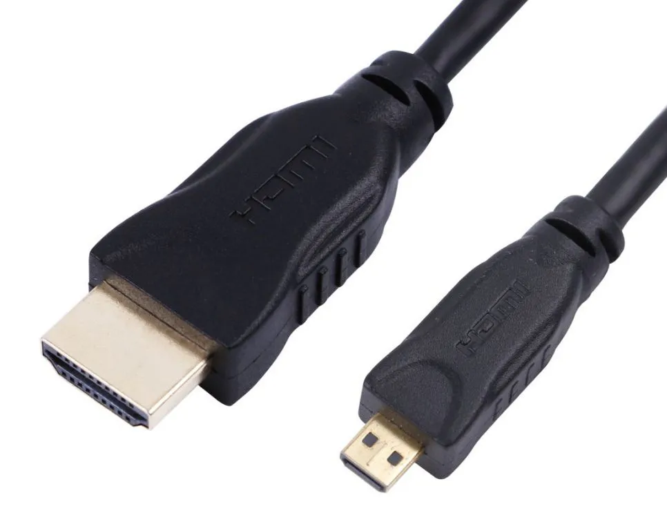 MicroConnect  micro-HDMI – HDMI 2.0 -kaapeli, 1 m, Musta MicroConnect  micro-HDMI – HDMI 2.0 -kaapeli, 1 m, Musta