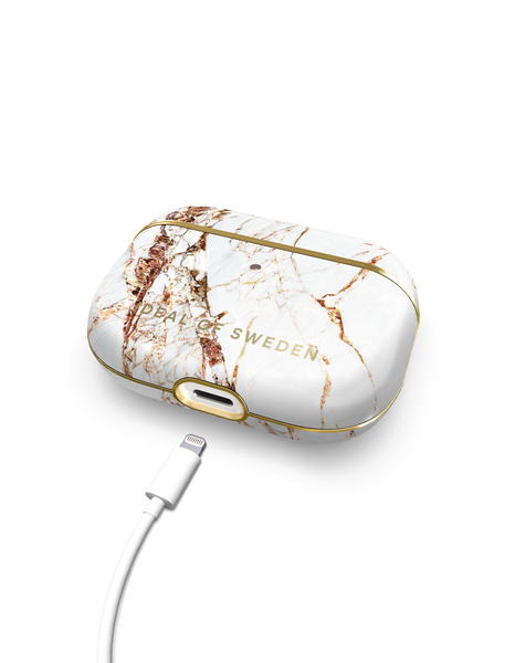 iDEAL OF SWEDEN AIRPODS CASE PRINT PRO (CARRARA GOLD)